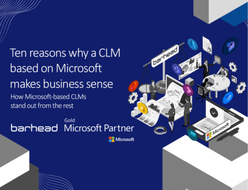 Ten reasons why a CLM based on Microsoft makes business sense