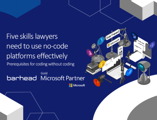 Five skills lawyers need to use no-code platforms effectively